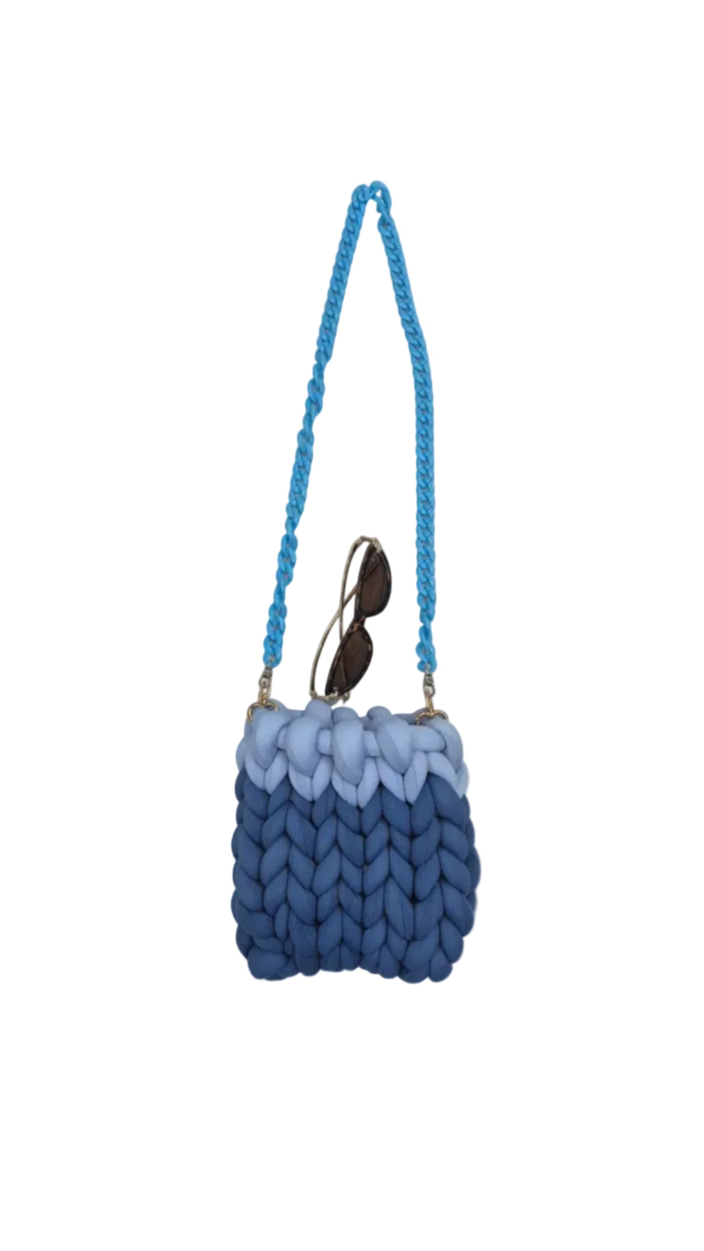Sunglasses bag blu