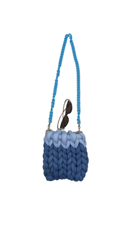 Sunglasses bag blu