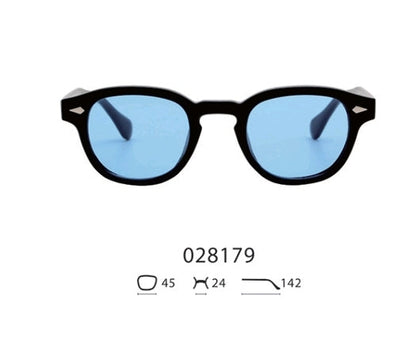 Diamond Berlino Trasparenti con lente blu sfumata